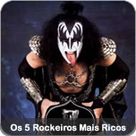 Os 5 Rockeiros Mais Ricos