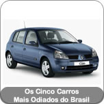 Os Cinco Carros Mais Odiados do Brasil